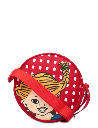 Pippi Round Shoulder Bag Tote Taske Multi/mønstret Pippi Langstrømpe
