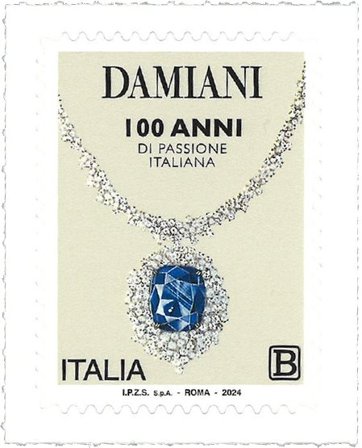 Italien - Damiani Jewelers 100 år - Postfrisk frimærke