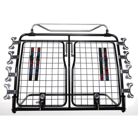 ArtFex - Hundegrind Modell 1 Dobbel Svart - 10006 - 90x68 cm - Hund - Hundebur & transportvesker - Hundegitter & bilseler - ZOO.no