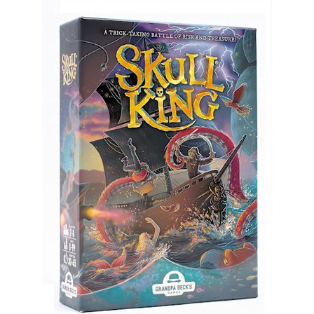 Hodeskallekongen - Det ultimate kortspillet med pirattema | Fra skaperne av Cover Your Assets & Cover Your Kingdom | 2-8 spillere 8+