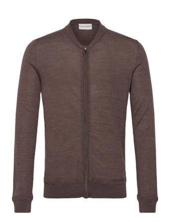Bs Alon Regular Fit Knitwear Bruun & Stengade Brown