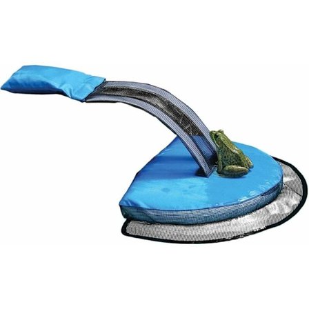 HYDROTOOLS BY SWIMLINE FrogLog Evacuation Ramp for Pools and Spas For all small animals entering the pool Robust, long-lasting material Reduces pool