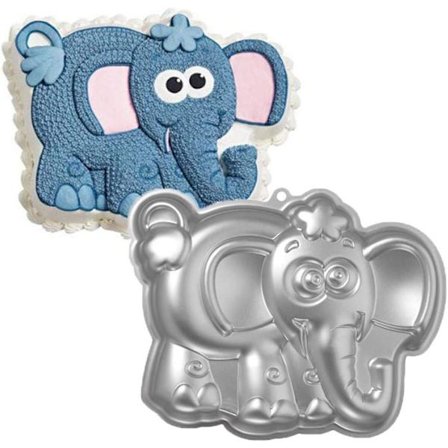 3D Elefant Kageform Aluminiumfolie Fødselsdag Kageform Kageform DIY Kager, Feriegaver, Gaver til Venner og Kolleger