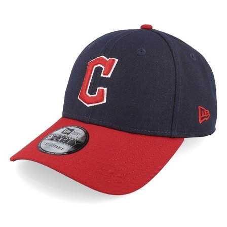 New Era - MLB Ble adjustable Czapka Z Daszkiem - Cleveland Guardians The League 9FORTY Navy/Red Adjustable @ Hatstore