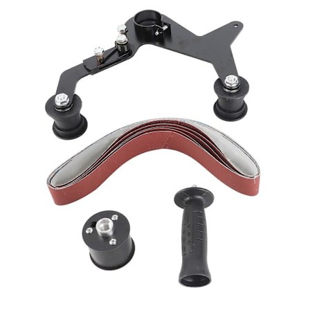 Mini Bältesslip DIY Slipmaskin Rostfritt Stål Rör Polermaskin Slipverktyg M14