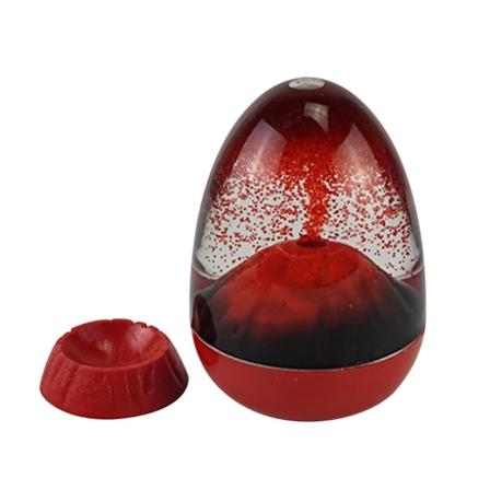 Kausi- ja juhlakoristeet Volcano Eruption Nestemäinen tiimalasi-ajastintarvike 30 ml Multicolor C