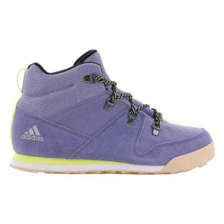 Skor Adidas Snowpitch K Lila 36