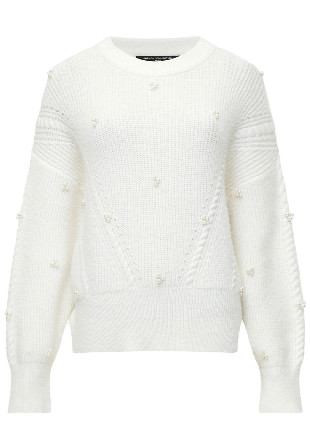 French Connection Mersai Jumper Tröjor Dam Vit XS