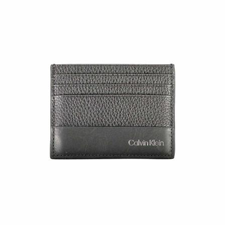 Calvin Klein Wallets & Cardholders , Zwart , Heren , Maat: ONE Size Portefeuilles