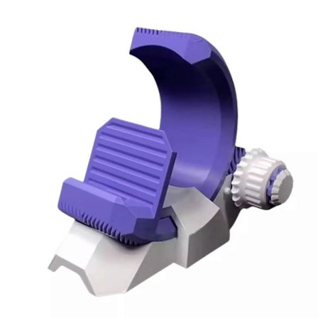 Säädettävä 3D-tulostettu kalanruotokuvioinen puhelinteline, pyörivä puhelinteline sopii kaikkiin matkapuhelimiin