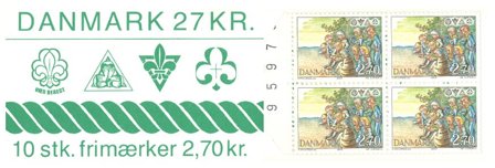 Danmark 1984 - AFA S34 - Postfrisk frimærkehæfte