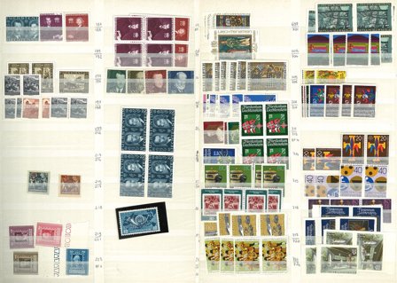 Liechtenstein til 1993 - Dubletsamling i 1 indstiksbog - Postfrisk