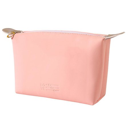 Kosmetiske tasker til kvinder Lille makeup taske med lynlås Make up taske til rejser