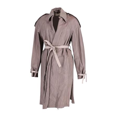 Stella McCartney Pre-owned, Pre-owned Trench Coat Bruin, Dames, Maat:M