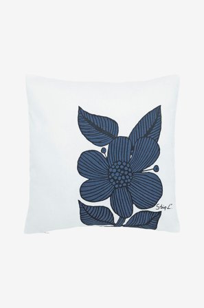 Svanefors - Pudebetræk Aster 45x45 - Blå - Pyntepuder & pudebetræk - 45X45 - Fra Homeroom