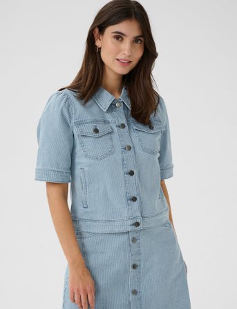 Culture Cumilky Ss Jacket - Blue - 34