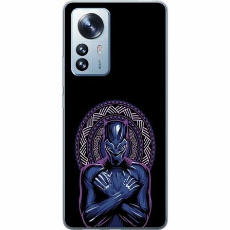 Xiaomi 12 Pro Genomskinligt Skal Black Panther: Wakanda Foreve