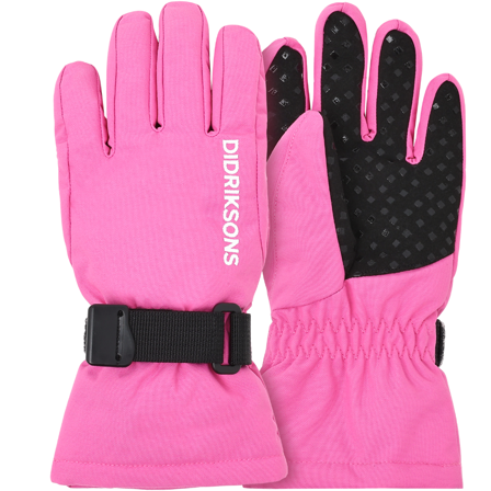 Didriksons Biggles Gloves 3 Kids Sweet Pink