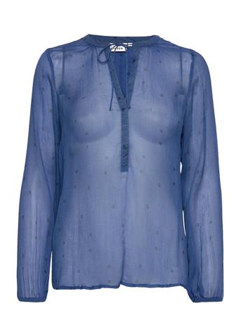 Dottiekb Blouse Blue Karen By Simonsen