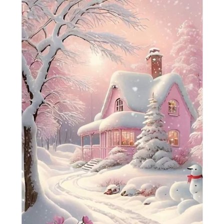 30x40cm 5D DIY Diamantmaleri Fuld,Fleur de Fantaisie#A,DIY Dia