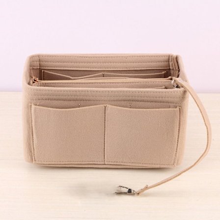 Insatsväska i filt Smink Organizer BEIGE 30*16*16CM 30*16*16CM