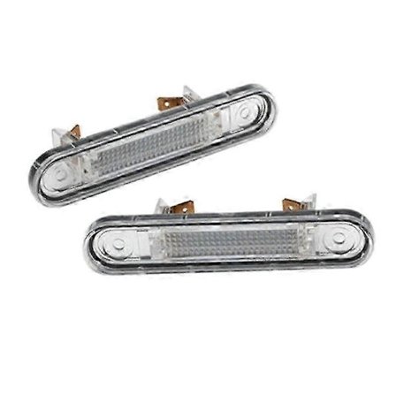 1 Par LED Skiltlys for W124 W201 W202 Bilskiltlys.