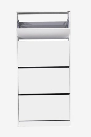 Hanah Home - Kenkäkaappi SHC-540-BB-0 - Valkoinen - Kenkäkaapit - - Homeroom