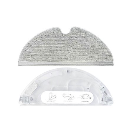 För D9 L10 Pro Trouver Robot Lds Dammsugare-mopp Sökvattenbehållare Moppduk Reservdelar db