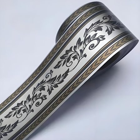 Tapetbord K07 12cm X 1000cm Vegglister Veggdekor Selvklebende Veggsokkel Selvklebende PVC-FA-