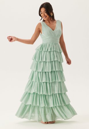 Bubbleroom Occasion-Tulle Frill Gown-34