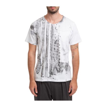 Gabriele Pasini, T-shirt Biały, Mężczyzna, Rozmiar: S