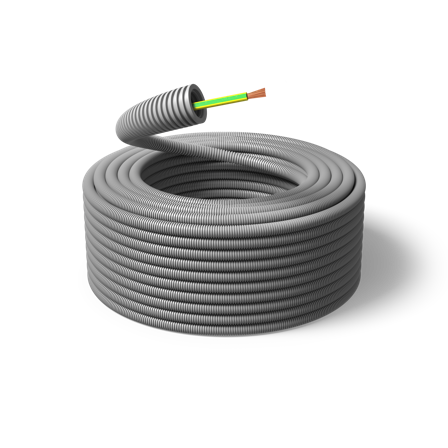 PM FLEX RQ Kabel fördragen, halogenfri 16 mm x 100 m, 1G6 mm², Anslutningsdon & kablar