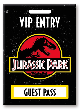 JURASSIC PARK - Guest Pass - Magnet