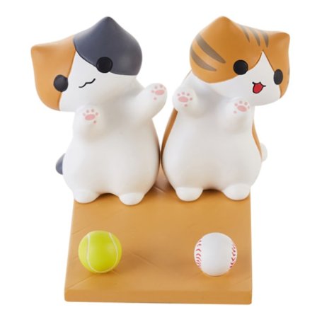 Cute Cat Smartphone Stand Safe PVC Mångsidig Desktop Cartoon Cat Telefonhållare för mobiltelefoner C