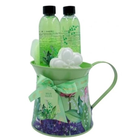 Vild Lilja Hudvårdssats med Gel/ Schampo/ Skummande Kul & Tvätts