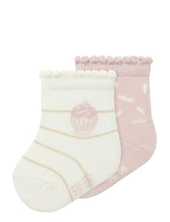 Nbfnupcake 2P Sock Pink Name It