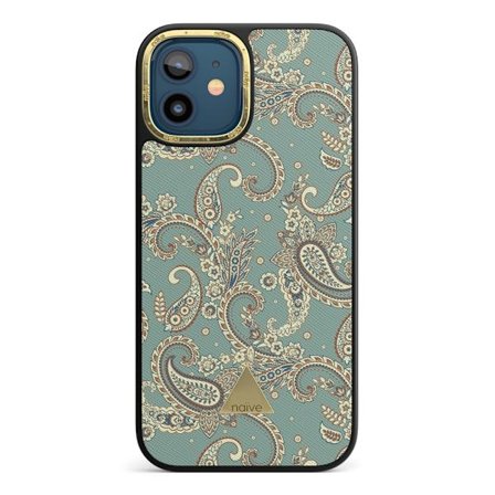 Naive iPhone 12 Skal - Paisley Green
