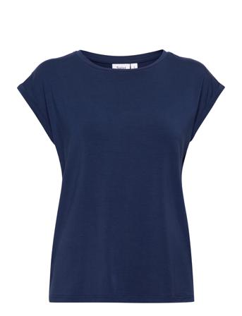 U1520, Adeliasz T-Shirt T-shirts & Tops Short-sleeved Navy Saint Tropez