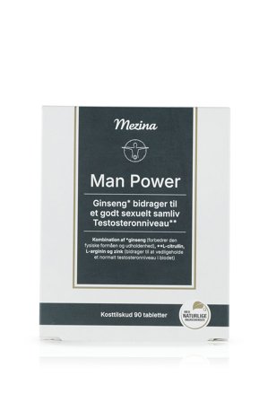Mezina Man Power 90 stk., Helse & Madvarer, Krop & Helse, Kosttilskud