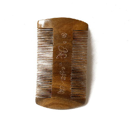 Dobbeltsidig tetre tre tettslått kam - dobbeltsidig tagget tettslått