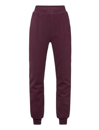 Trousers Fleece Bottoms Sweatpants Burgundy Lindex