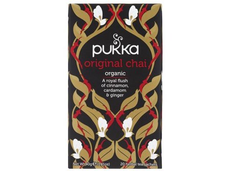 PUKKA Te svart Original Chai 20/fp - Lyreco - Kök och servering - Kaffe och te - Te