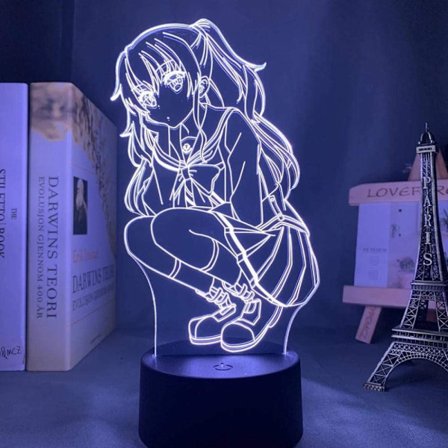 Anime Charlotte Nao Tomori lampa Cool 3D Illusion Nattlampa