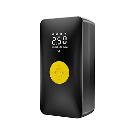 Uppladdningsbar Luftpump Däckpump Bärbar Kompressor Digital Sladdlös Bil Däckpump För Cykel