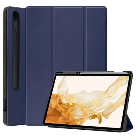 Tri-Fold Galaxy Tab S7 Plus/S8 Plus 12.4 Etui med S Pen-holder