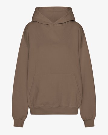 Organic Oversized Hood - Cedar Brown S