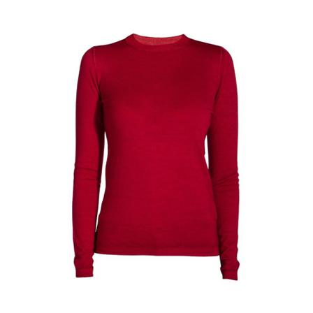 Aspesi, Round-neck Knitwear Rood, Dames, Maat:XS