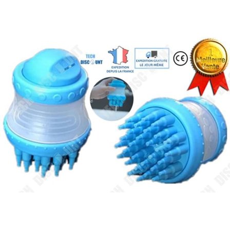 Siivousharja - TD - Hoitohanskat - PP + silikon - Harjaus ja hieronta - Koirille ja kissoille