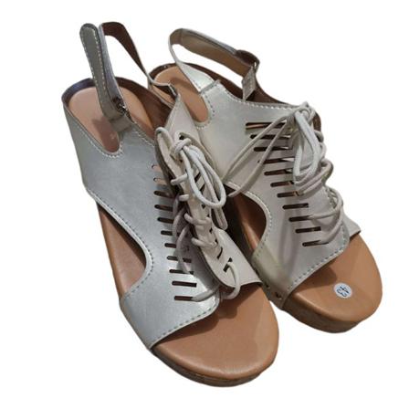 Kvinnors Sandaler Med Öppen Tå Och Ankelrem Platformsandaler