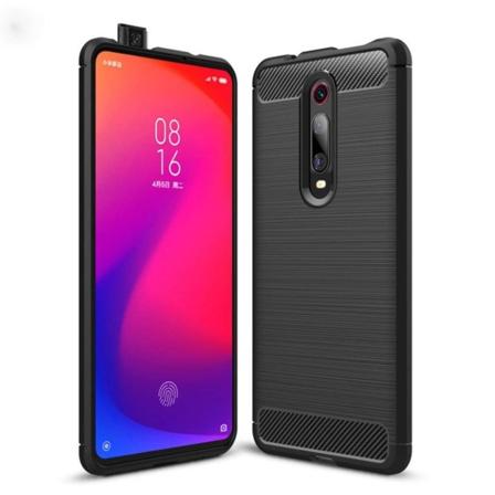 Carbon Flex Xiaomi Redmi K20 Pro cover - Sort Black